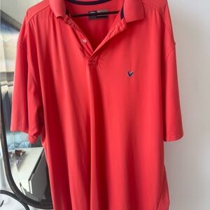 Callaway Vibrant Red Polo Shirt